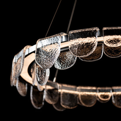 Atelier Circular Glass Chandelier