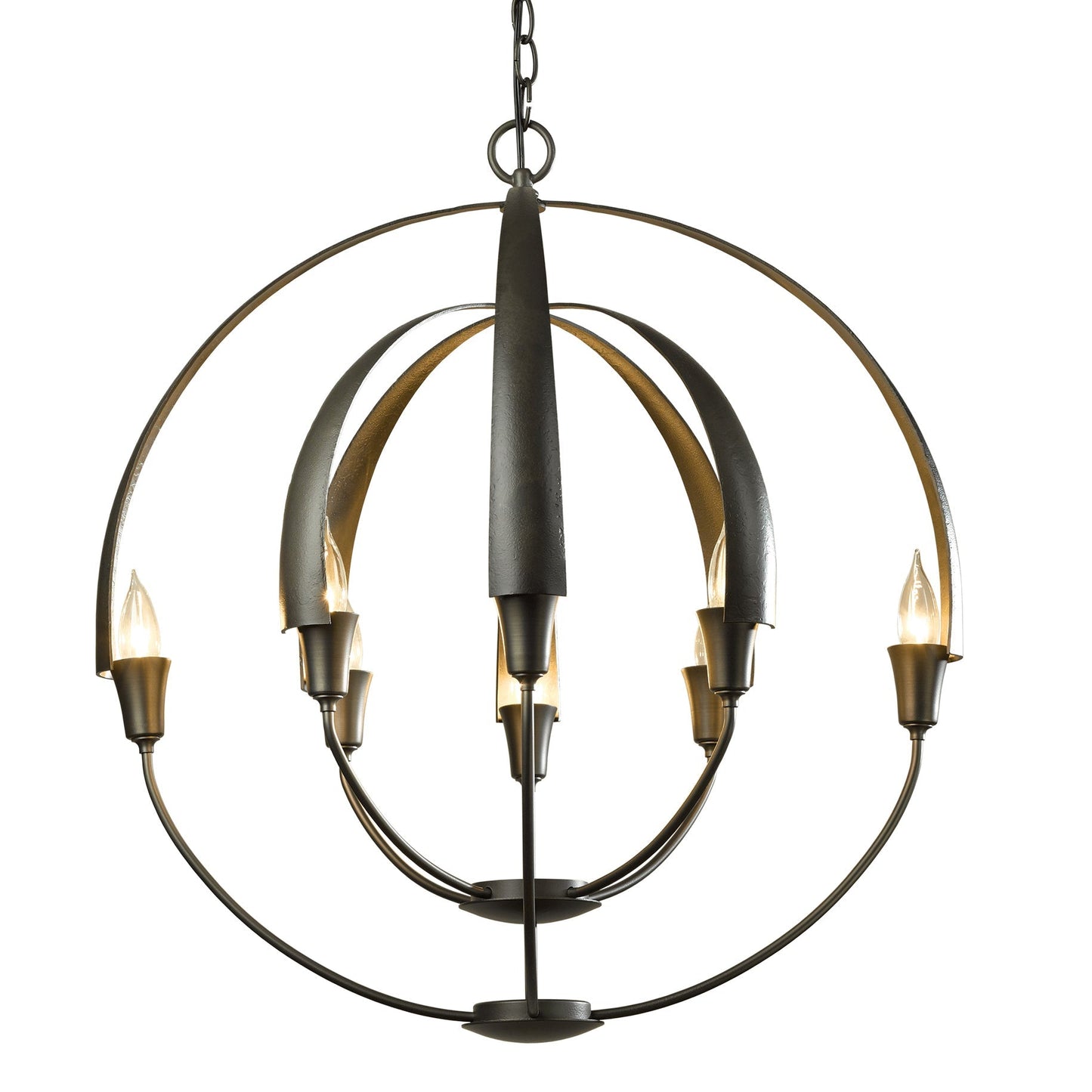 Avievyn Double Chandelier Metal 25.4"D