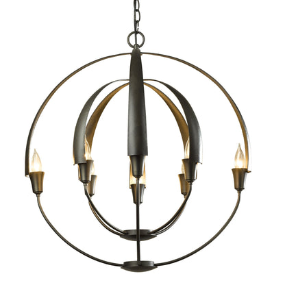 Avievyn Double Chandelier Metal 25.4"D