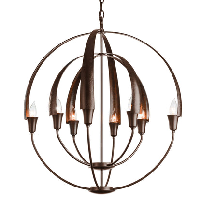 Avievyn Double Chandelier Metal 25.4"D