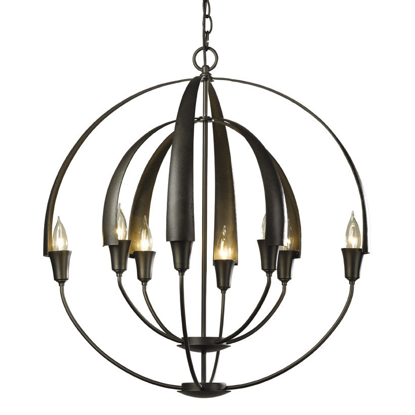 Avievyn Double Chandelier Metal 25.4"D