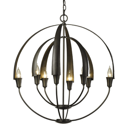 Avievyn Double Chandelier Metal 25.4"D