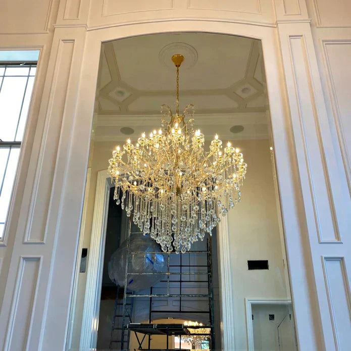 Classic Modern Multi-layers Crystal Chandelier for Staircase/Foyer/Villa - Richardrider