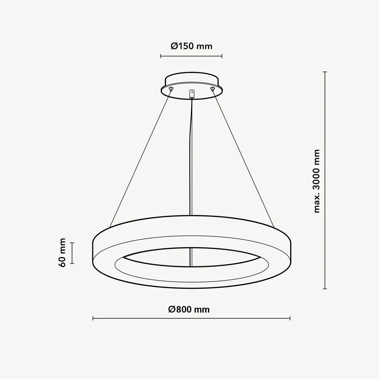 Halo Ring Alabaster Natural Stone Chandelier - Richardrider