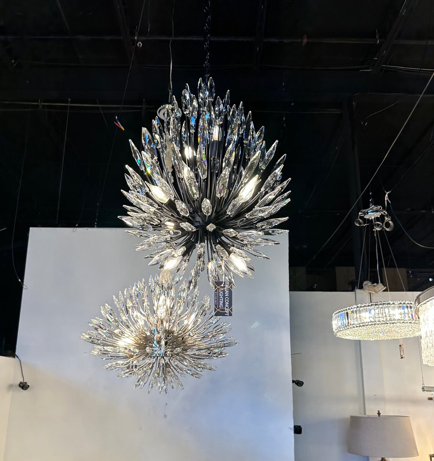 Lily Starburst Crystal Sputnik Chandelier - Richardrider