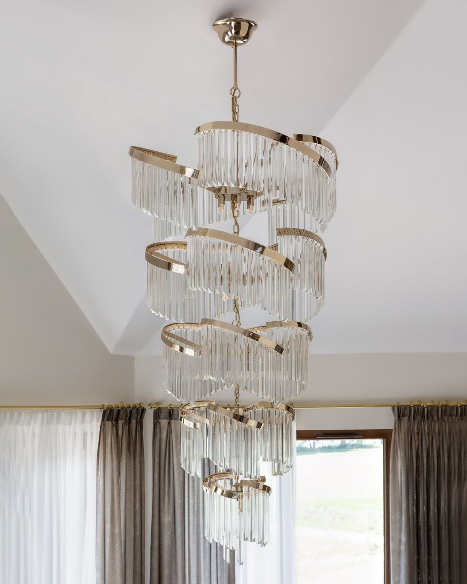 Twin Palms Foyer Crystal Chandelier - Richardrider