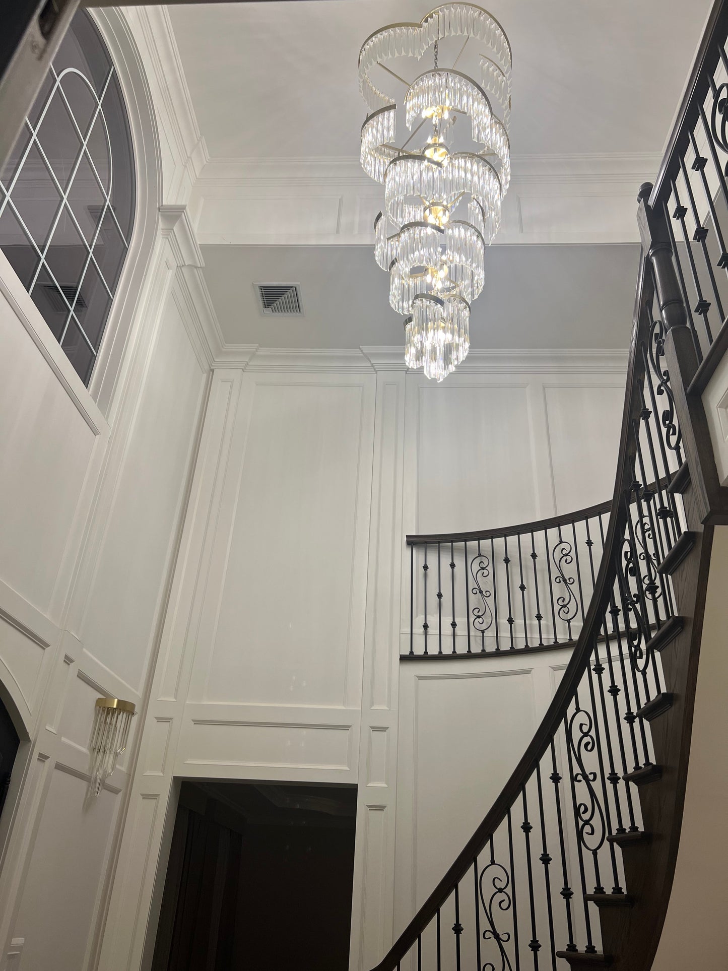 Twin Palms Foyer Crystal Chandelier - Richardrider