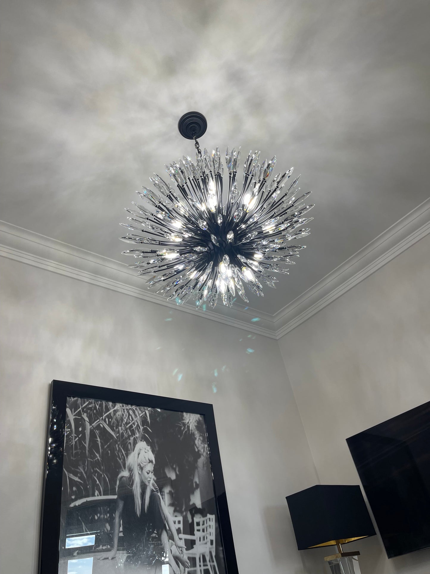 Lily Starburst Crystal Sputnik Chandelier - Richardrider