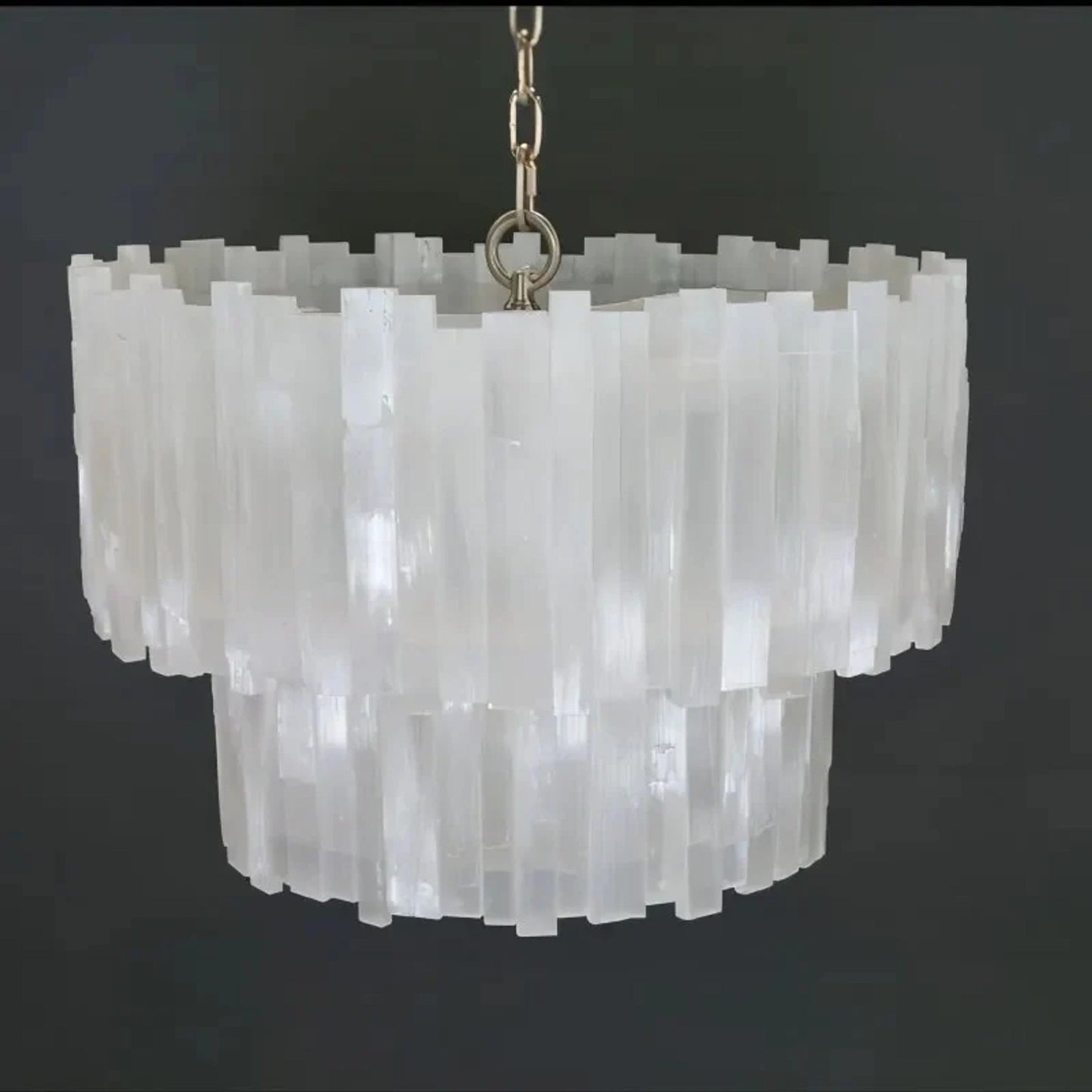 Shahida Selenite Chandelier - Richardrider