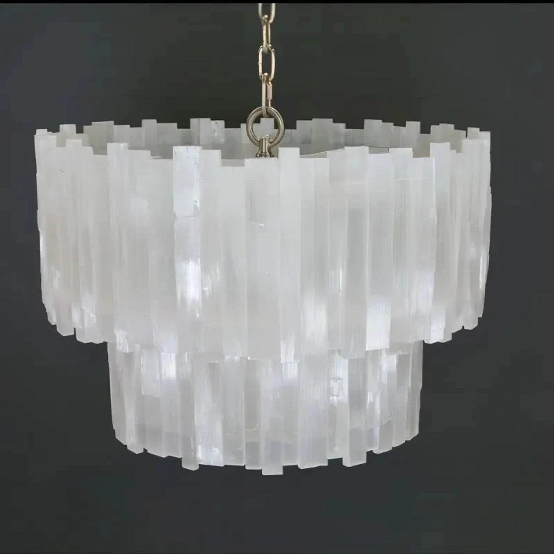 Shahida Selenite Chandelier - Richardrider