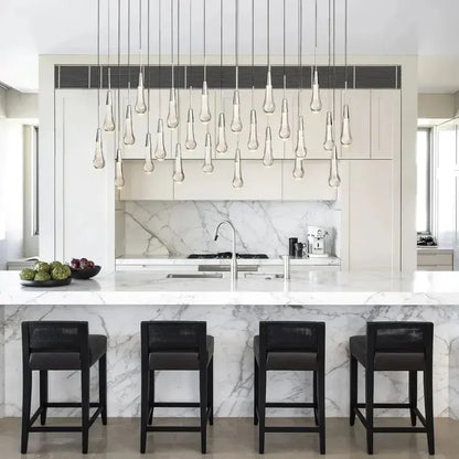 Soltaire Crystal Linear Chandelier 37" 50" 60" 70" 87" 120"W
