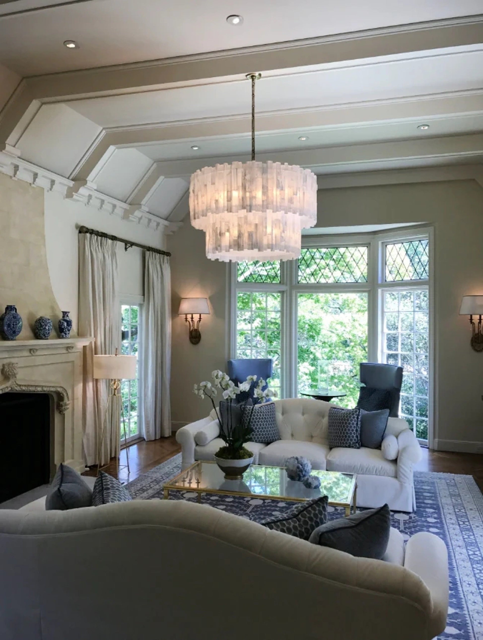 Shahida Selenite Chandelier - Richardrider