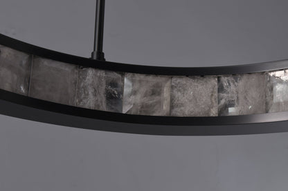 Rolantis -O Rock Crystal Pendant Bronze - Richardrider