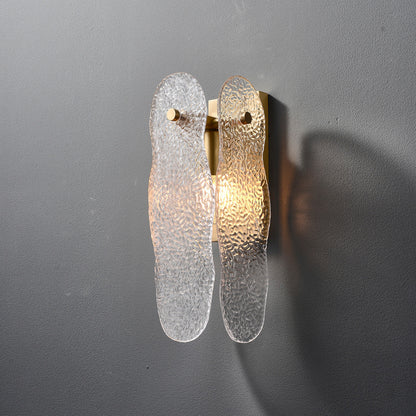 Ice Sculpture Glass Wall Sconce - Richardrider