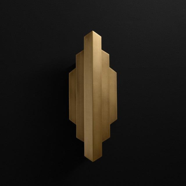 Luker Wall Sconce Brass - Richardrider