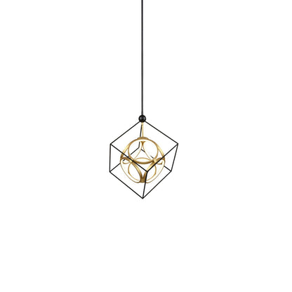 Teraunar Chandelier Metal & Acrylic 20"W x 24.4"D