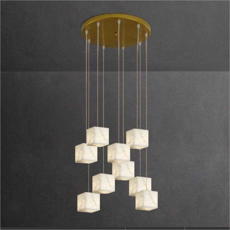 Kybos Alabaster Chandelier Light - Richardrider