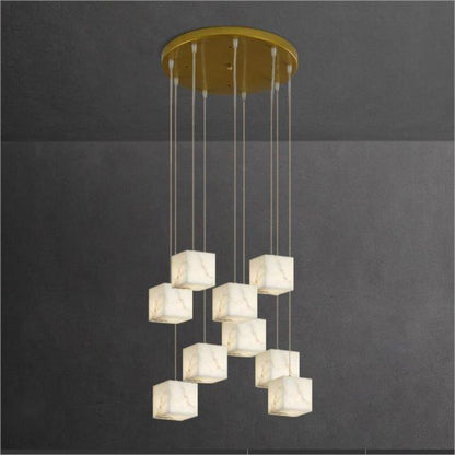 Kybos Alabaster Chandelier Light - Richardrider