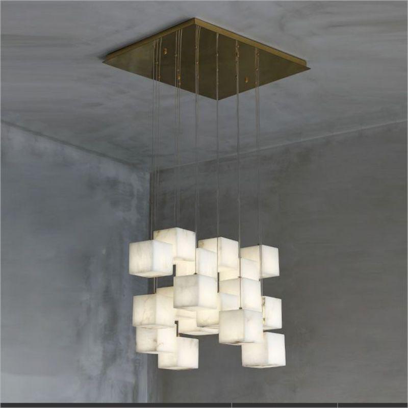 Kybos Alabaster Chandelier Light - Richardrider