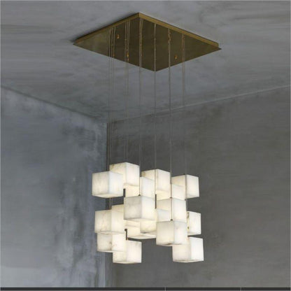 Kybos Alabaster Chandelier Light - Richardrider