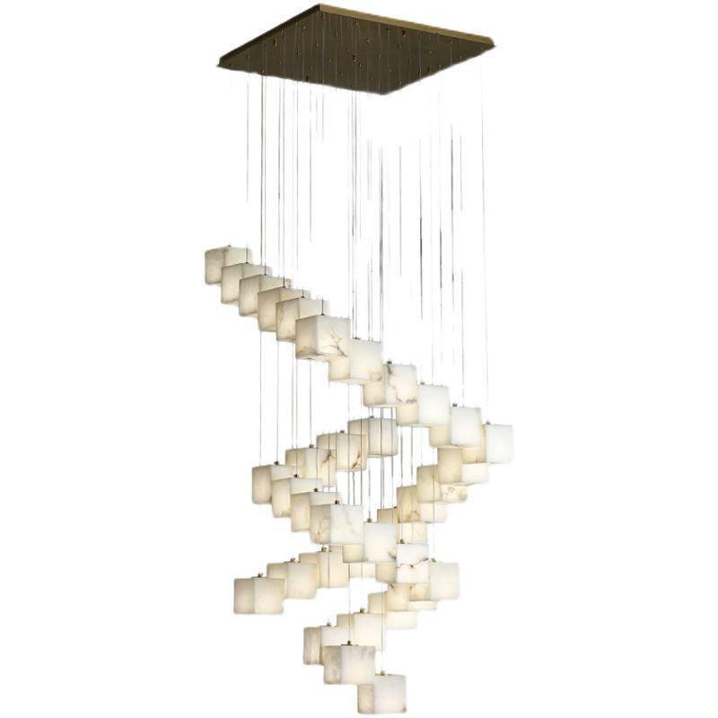 Kybos Alabaster Chandelier Light - Richardrider