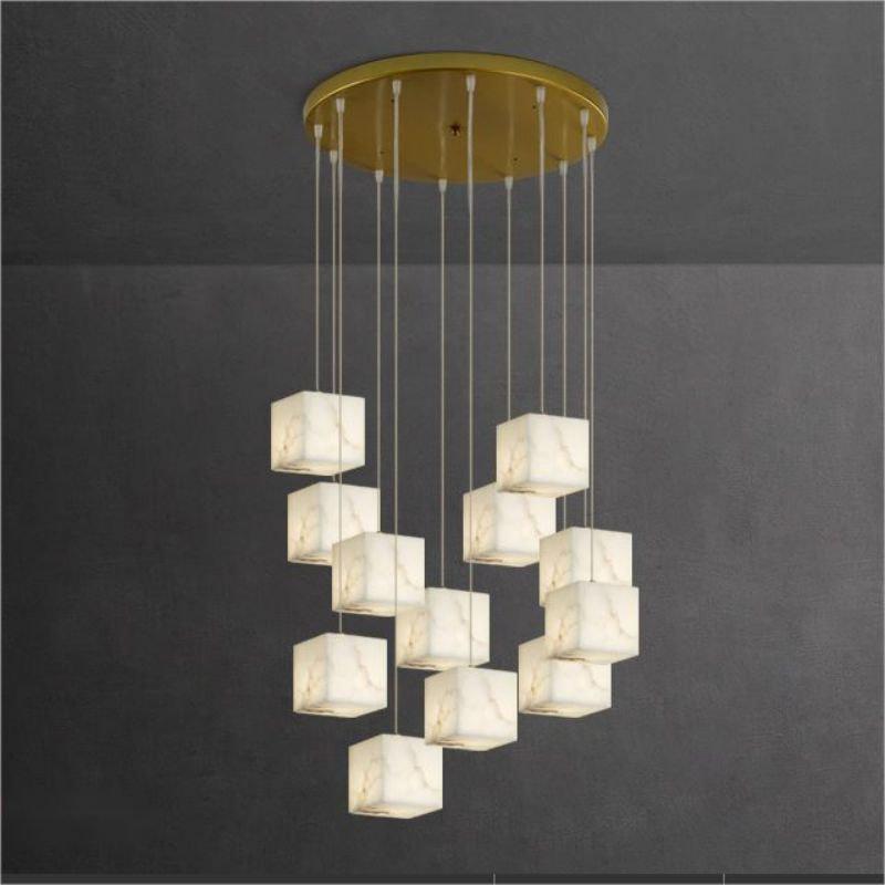 Kybos Alabaster Chandelier Light - Richardrider