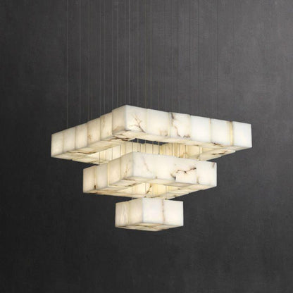Kybos Alabaster Chandelier Light - Richardrider