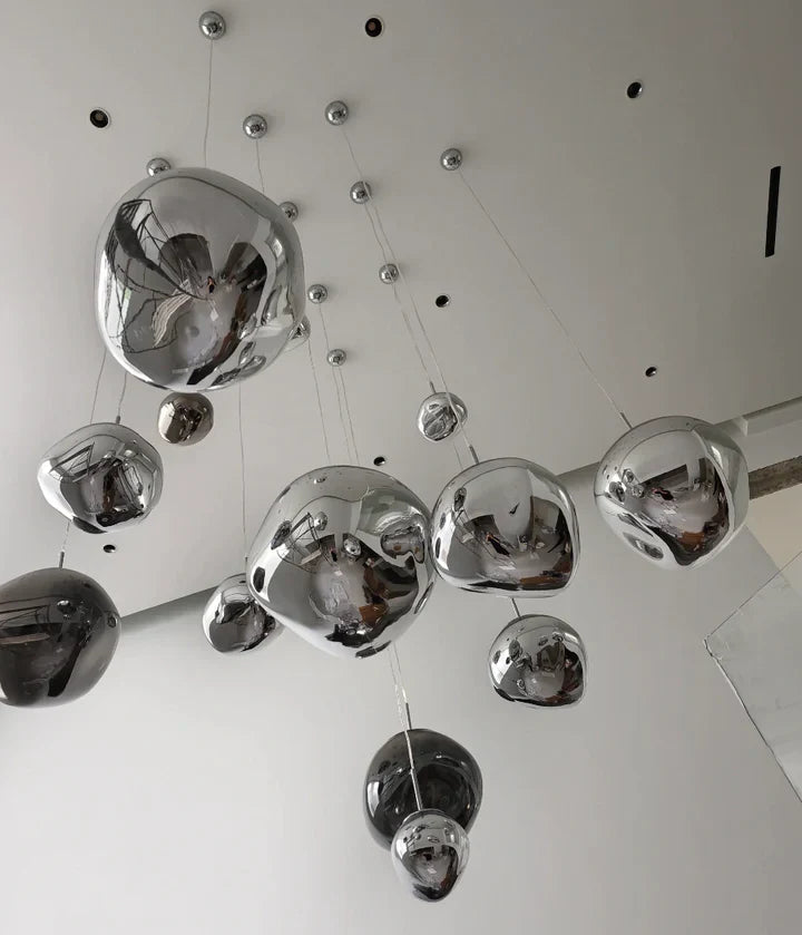 Modern Rock Acrylic Special Shape Pendant Lighting