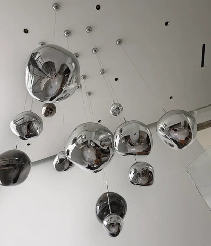 Modern Rock Acrylic Special Shape Pendant Lighting