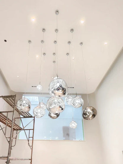 Modern Rock Acrylic Special Shape Pendant Lighting