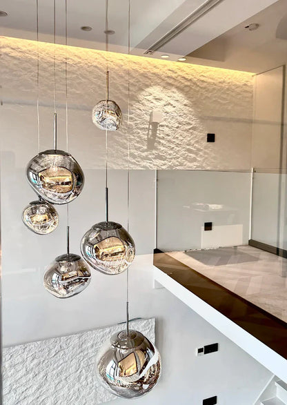 Modern Rock Acrylic Special Shape Pendant Lighting