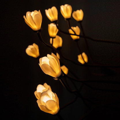Zenelora LED Chandelier Porcelain & Aluminum 55"D