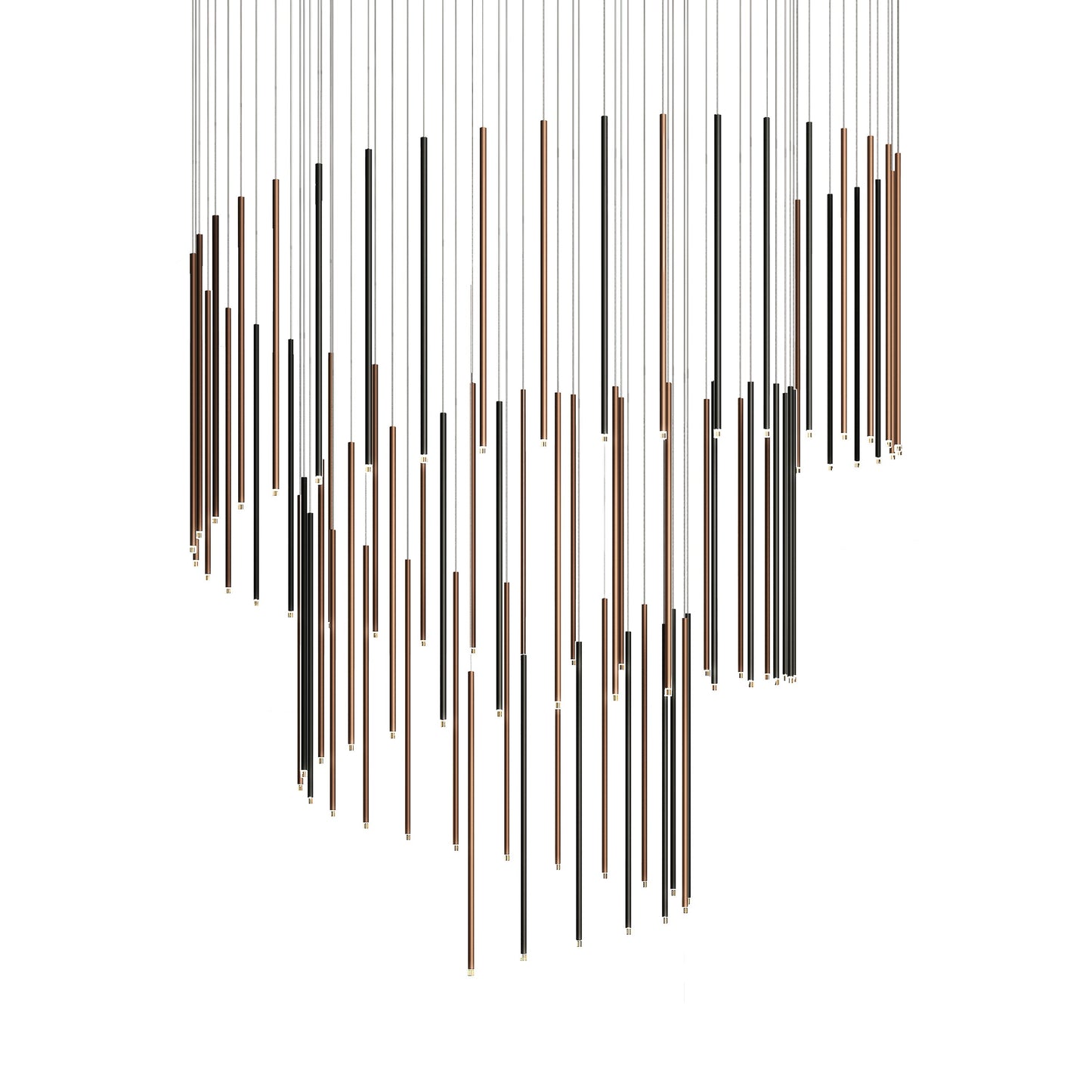 Norocyn Nano Multi-Light Micro Chandelier Aluminum & Steel