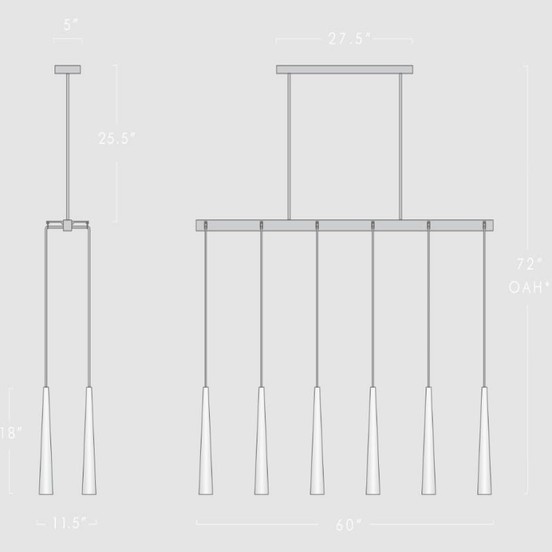 Lesliere Linear Chandelier - Richardrider