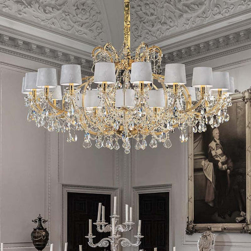 maria theresa 30 arm entry chandelier