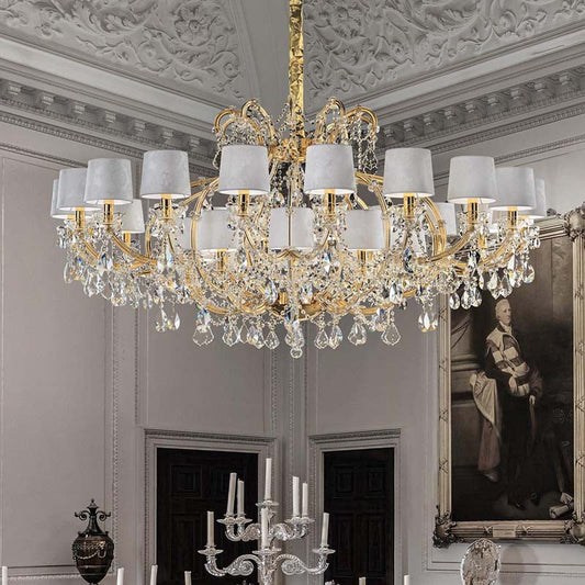maria theresa 30 arm entry chandelier