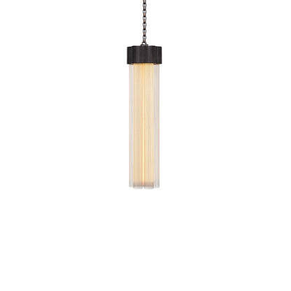 Kaiiorin Chandelier Brass & Aluminum & Glass 12"D