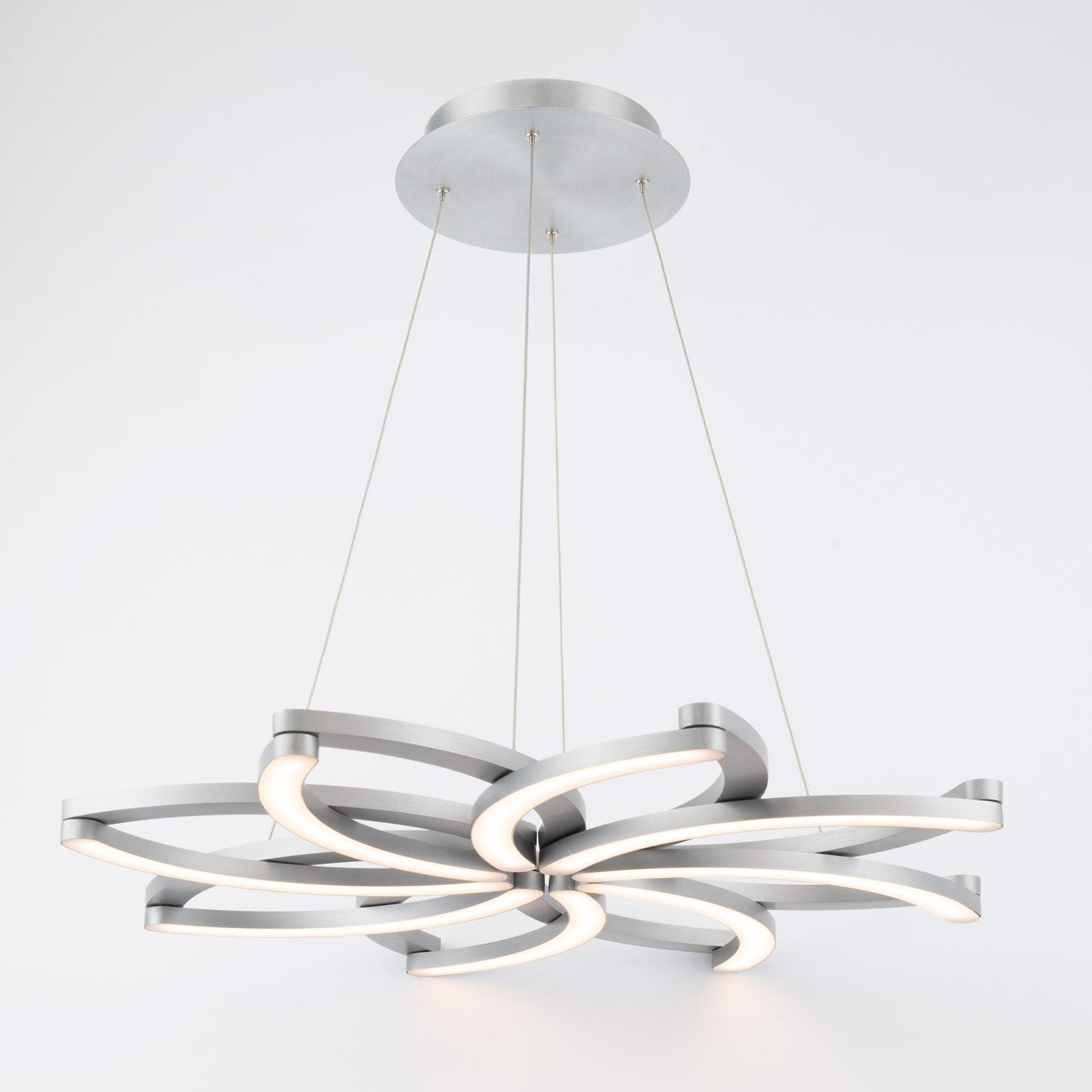 Eleinus LED Chandelier Aluminum