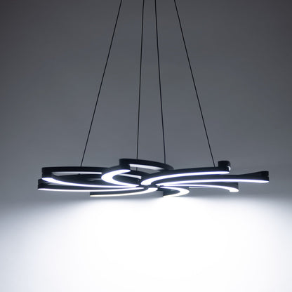 Eleinus LED Chandelier Aluminum
