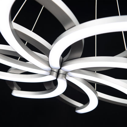 Eleinus LED Chandelier Aluminum