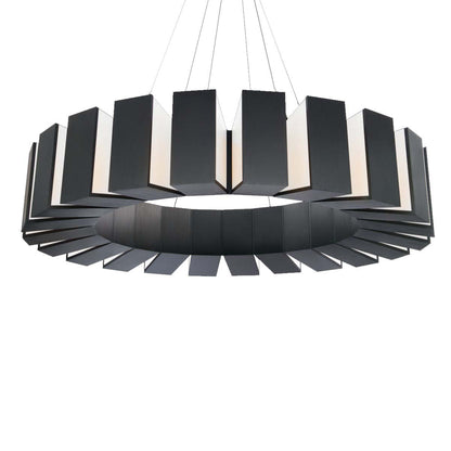 Ioneimere LED Chandelier Aluminum & Acrylic 34"D