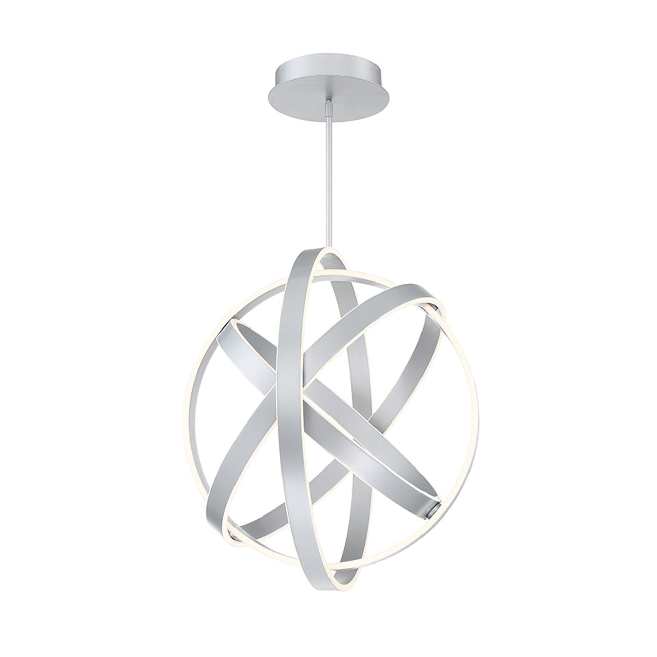 Xanaedor Chandelier Aluminum & Silica Diffuser 28"D