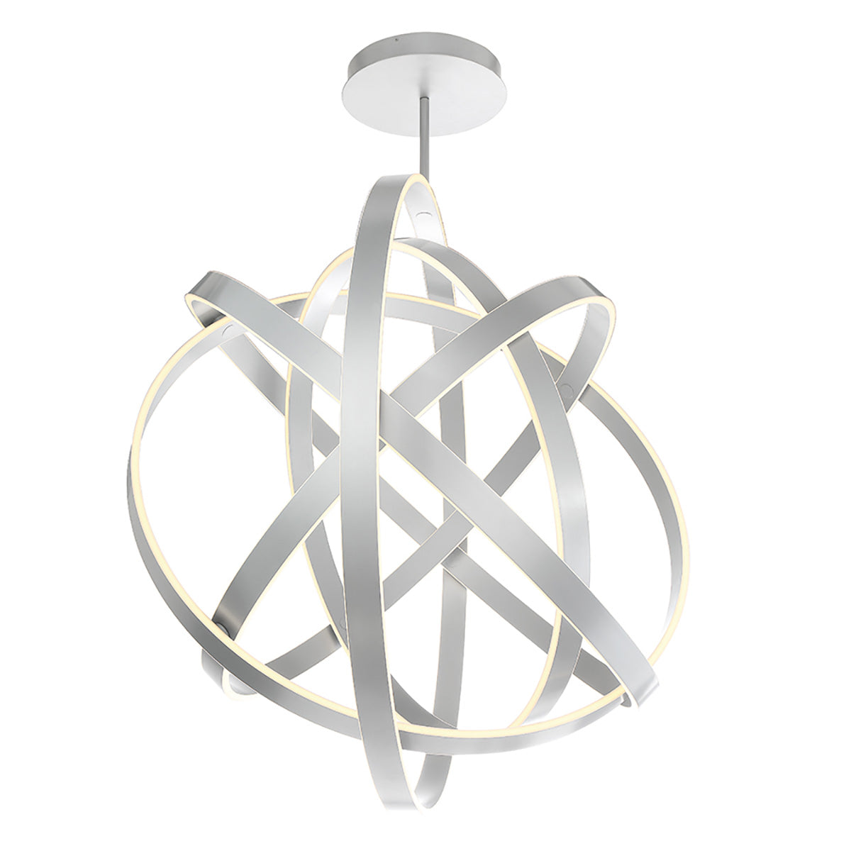 Xanaedor Chandelier Aluminum & Silica Diffuser 28"D