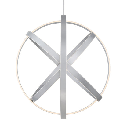 Xanaedor Chandelier Aluminum & Silica Diffuser 28"D