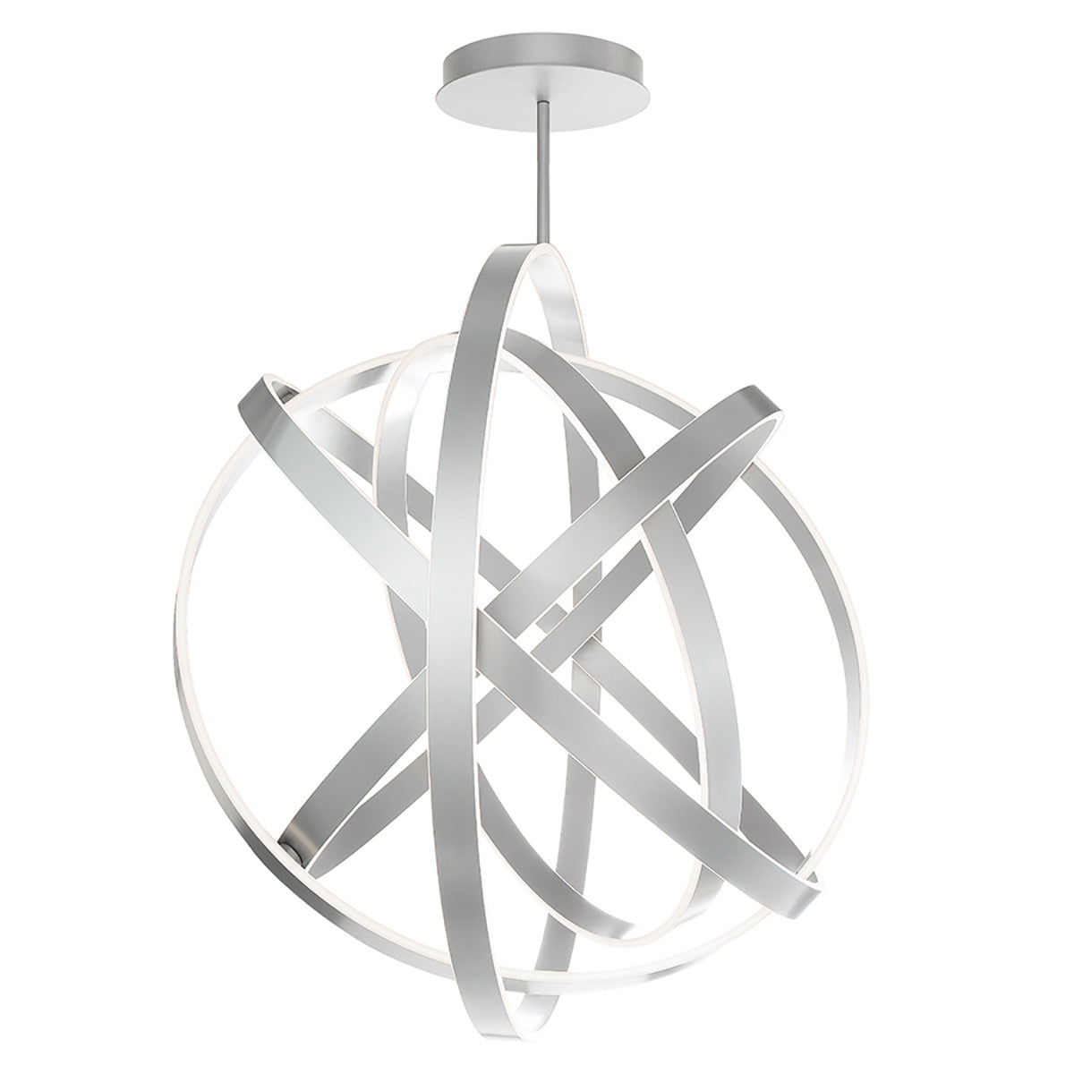 Xanaedor Chandelier Aluminum & Silica Diffuser 28"D
