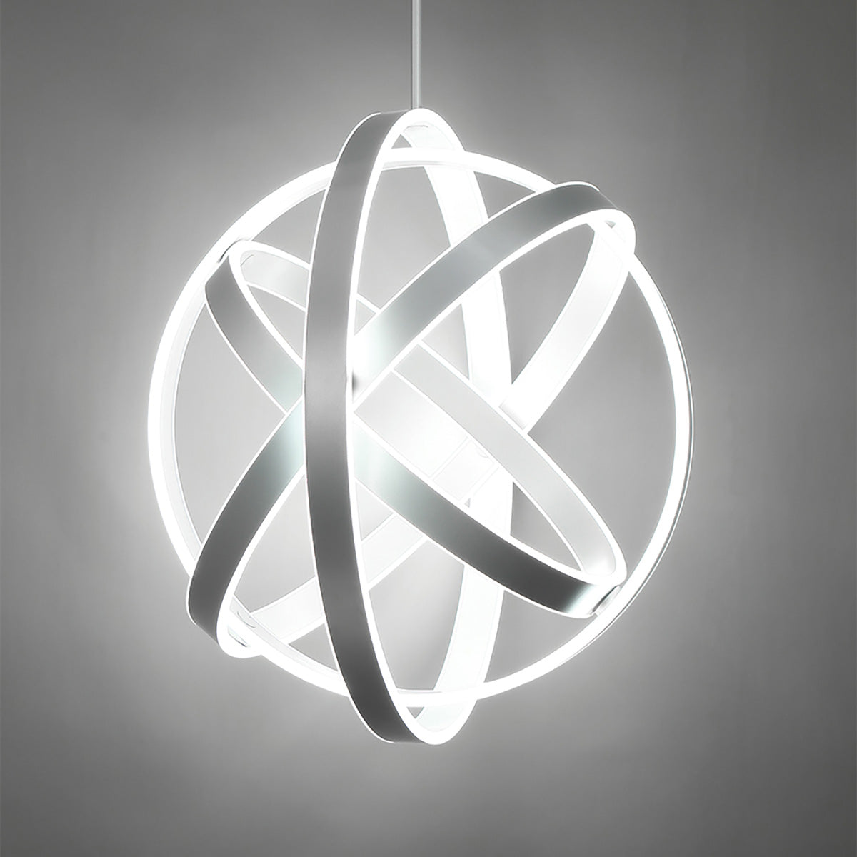 Xanaedor Chandelier Aluminum & Silica Diffuser 28"D