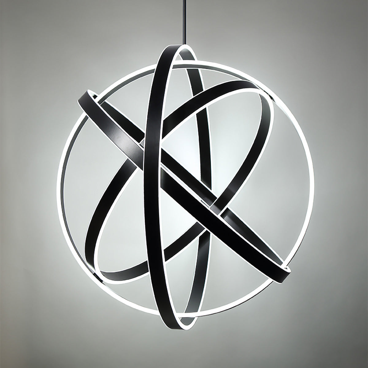 Xanaedor Chandelier Aluminum & Silica Diffuser 28"D