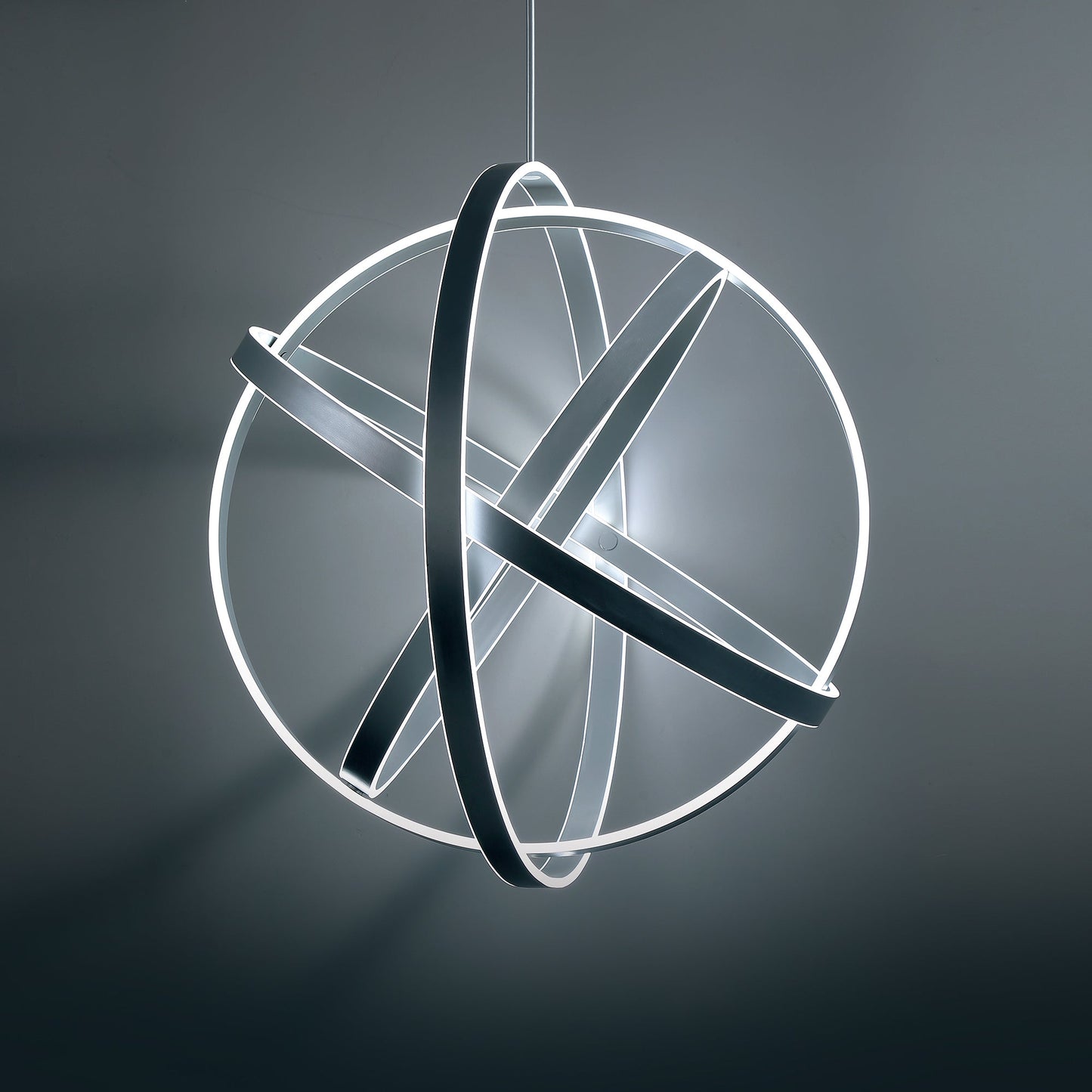 Xanaedor Chandelier Aluminum & Silica Diffuser 28"D