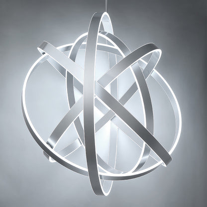 Xanaedor Chandelier Aluminum & Silica Diffuser 28"D