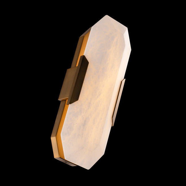Obelisk Alabaster Wall Sconce